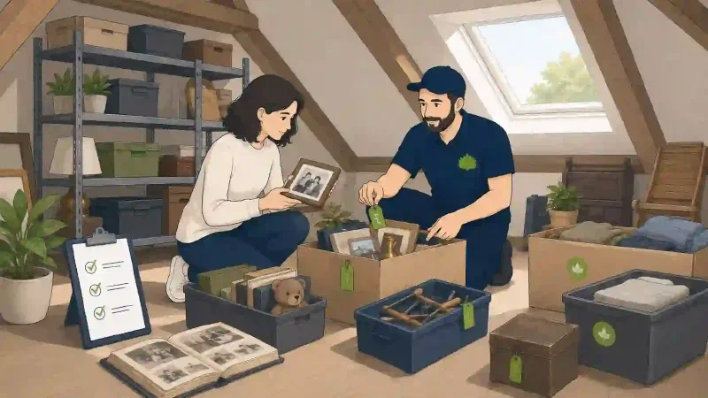 Was vor der Entrümpelung geklärt werden sollte